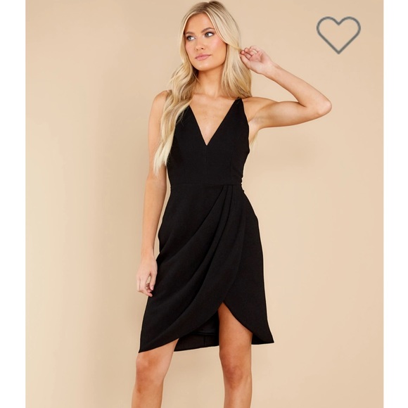 Be Fiercely You Black Dress - Picture 1 of 8